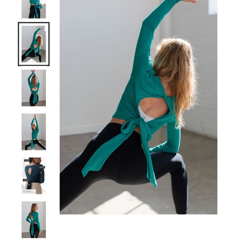 Wrap top from savvi